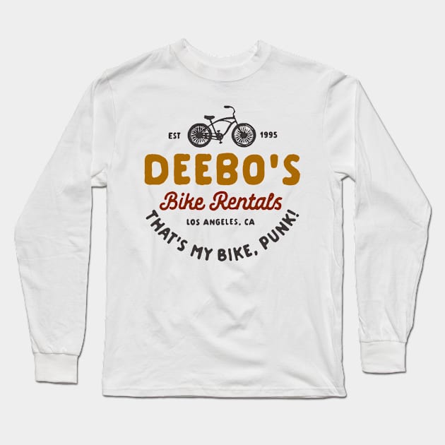 EST 1995 Deebos Bike Rentals Long Sleeve T-Shirt by Tari Company